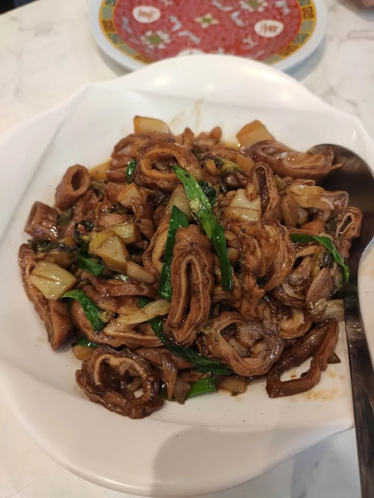 Tripes de Porc Sautés Aux Légumes Salés